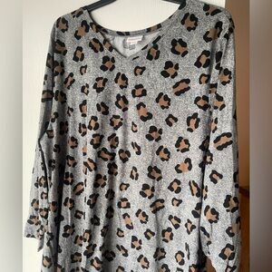 Lularoe leopard long sleeve